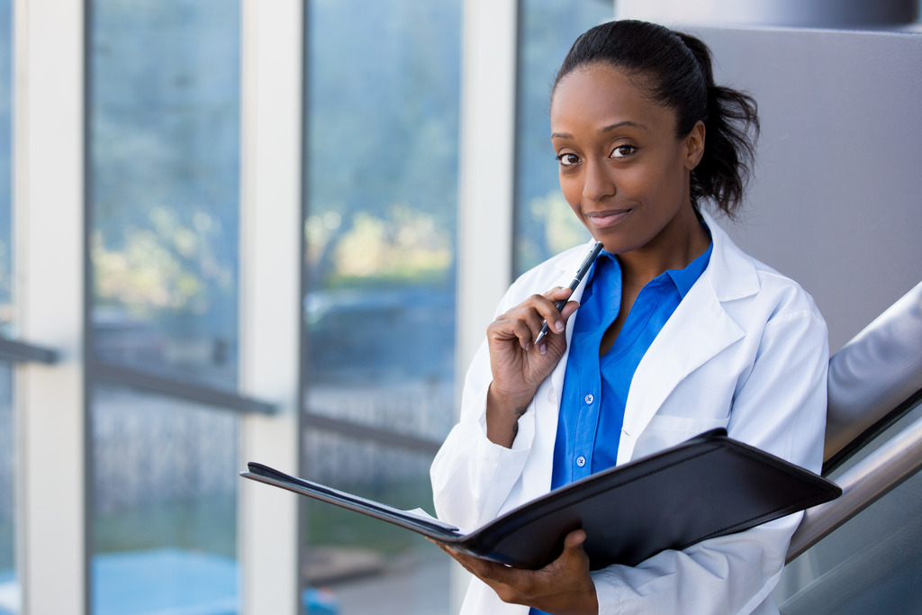 A Doctor Reviewing a Patient Chart